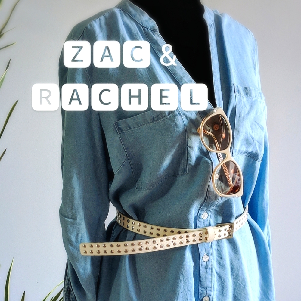 Zac & Rachel 3/4 sleeve pullover dress - Small